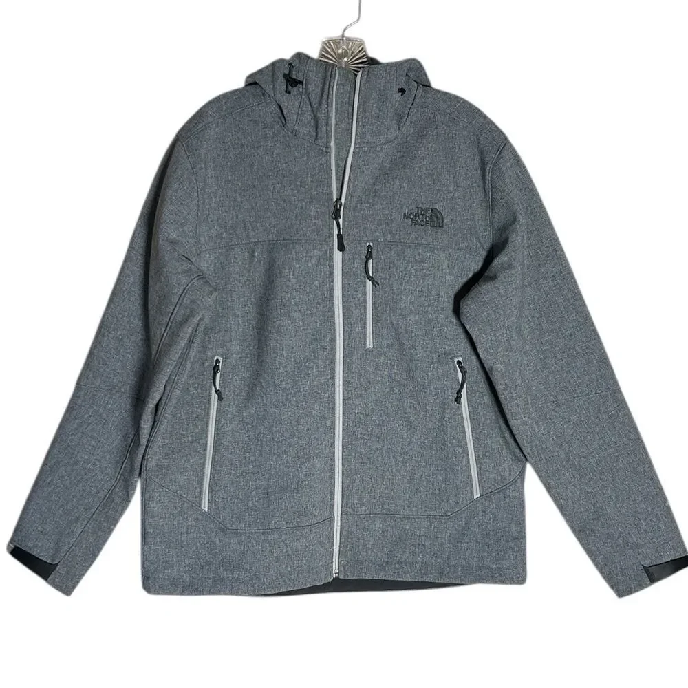 The North Face Men's Gray Apex Bionic 2 Softshell Jacket